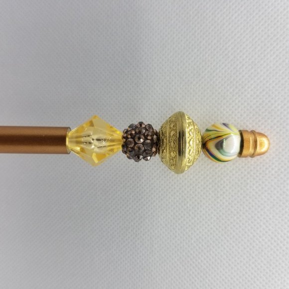 Beaded Fashion Metal Pen - Picture 5 of 6